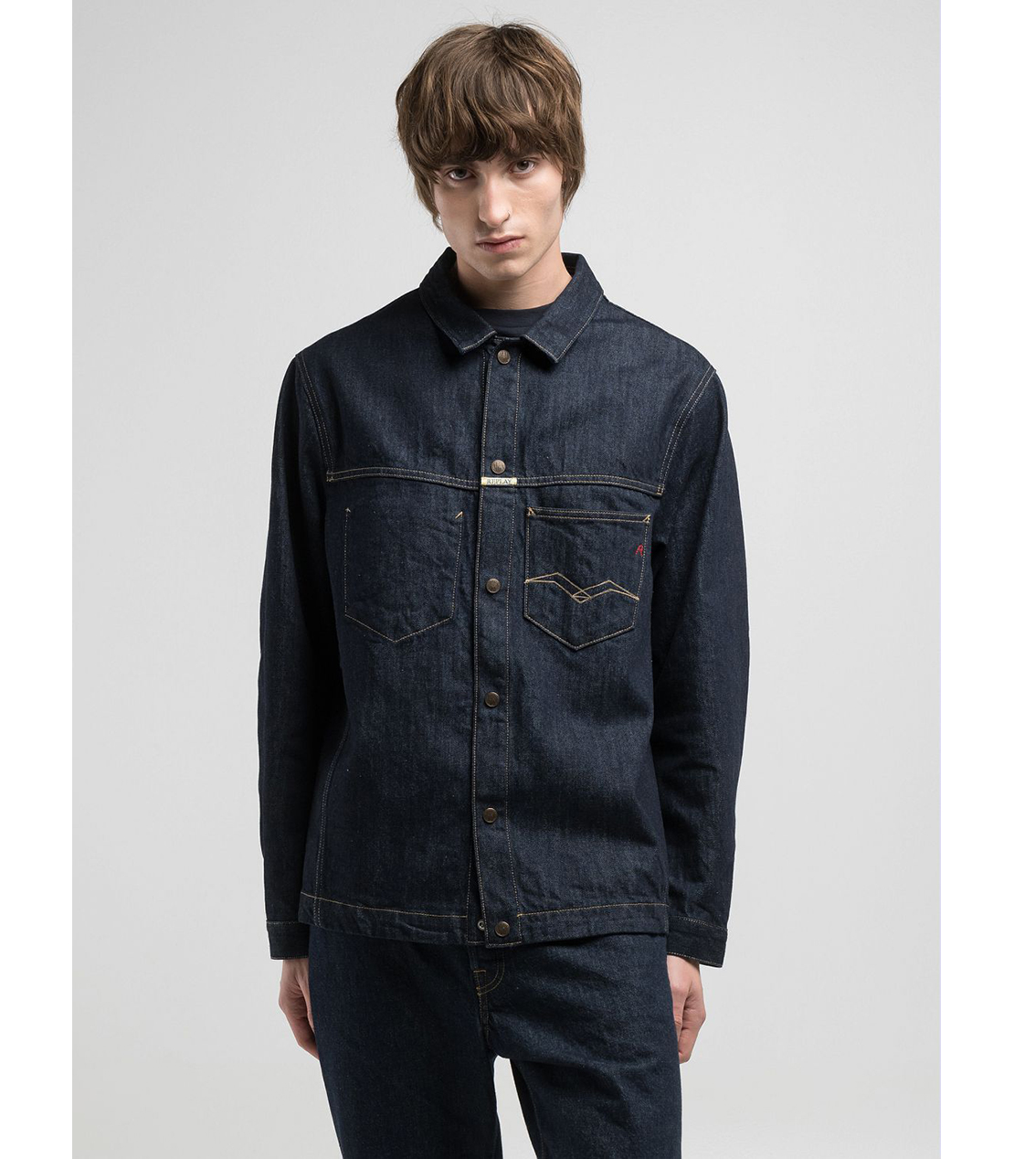 9Z1 ECO PLUS ダークデニムジャケット 詳細画像 ダークブルー 8